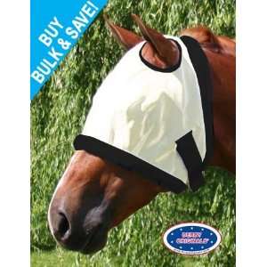 Derby Originals Horse Fly Masks without Ears White Large  