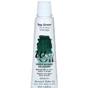  wOil 37ml Water Mixable Oil Color, Sap Green Arts, Crafts 