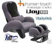 iJoy 100 Human Touch Massage Chair Recliner Ottoman 2.0  