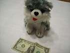 VERY CUTE HUSKIE PUP STUFFED ANIMAL