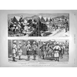   1898 Tochi Valley Field Camp Miran Shah Mail Camp War