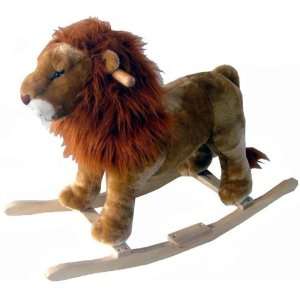 Plush Rocking Lion from Trademark 
