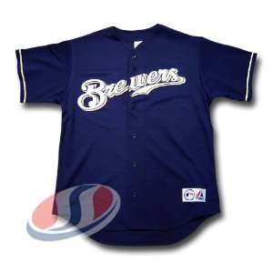 Milwaukee Brewers MLB Authentic Team Jersey by Majestic Athletic 