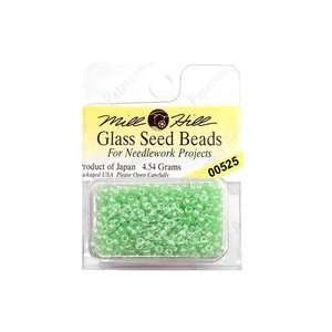 Mill Hill Glass Seed Bead 11/0 Light Green (Pack of 3)