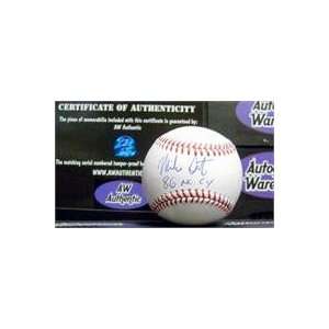Mike Scott autographed Baseball inscribed 86 NL CY  Sports 