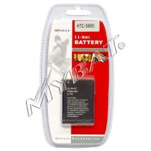  Li ion Battery for HTC 5800 Cell Phones & Accessories