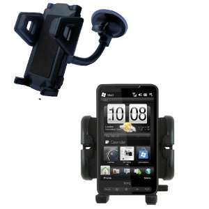   Car Windshield Holder for the HTC HD3   Gomadic Brand Electronics