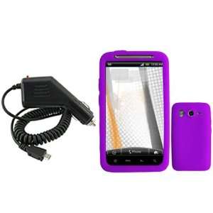   Cover + Rapid Car Charger for HTC Inspire 4G/Desire HD Cell Phones