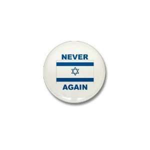  Israel Never Again Conservative Mini Button by  