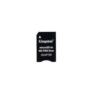  Kingston microSD Card Memory Stick Pro Duo Adapter (Mono 