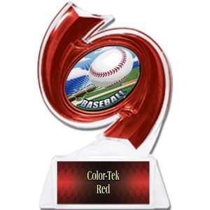 Hurricane Ice 6 Trophy RED TROPHY/RED TEK PLATE   HD MYLAR 6 HURRICANE 