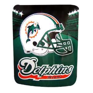  Miami Dolphins NFL Micro Raschel Throw (Stadium Series 