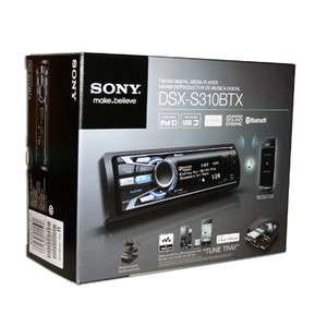 SONY DSX S310BTX CAR AUDIO IN DASH RECEIVER/PLAYER DUAL USB/ BLUETOOTH 