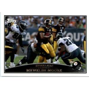  2009 Topps #126 Mewelde Moore   Pittsburgh Steelers 