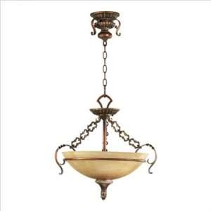  Avalon Convertible Pendant in Burnished Gold Leaf