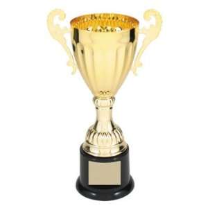  8 3/4 GOLD METAL Cup Trophy