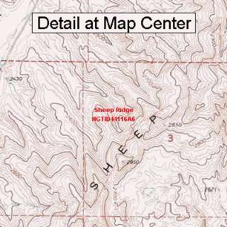   Map   Sheep Ridge, Idaho (Folded/Waterproof)