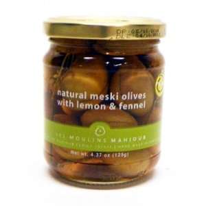 Meski Olives with Lemon & Fennel in EVOO All Natural   7.0oz  