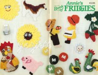 Annies Book of Fridgies Magnets patterns OOP new  