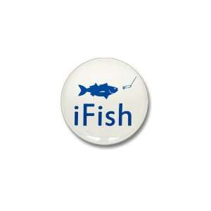  Mini Button iFish Fishing Fisherman 