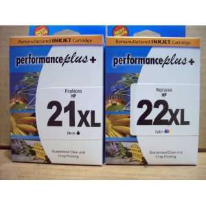  Genuine IJR Performance Plus Remanufactured HP 21XL/22XL 