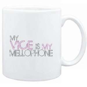   Mug White  my vice is my Mellophone  Instruments