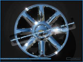 NEW 20 INCH CHROME WHEEL AND TIRE PACKAGE FOR SUBURBAN TAHOE 