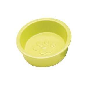  Ore   Small Lemongrass Pawprint Dog Bowl
