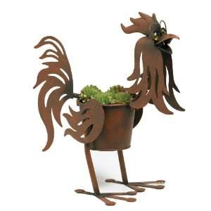  Doc the Rooster indoor or outdoors (garden) décor plant stands 