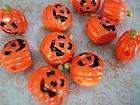 20 Jack O Lantern Halloween Pumpkin Button/Bead B149