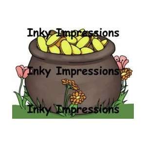  Inky Impressions Cling Rubber Stamps Pot Of Gold Arts 