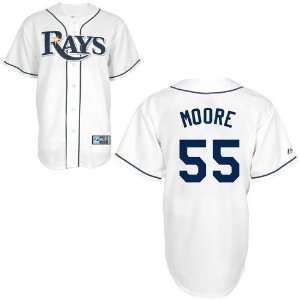  Tampa Bay Rays Replica Matt Moore Home Jersey Sports 