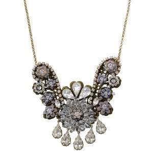 Sparking Gray Intoxicating Necklace Designed by Michal Negrin with 
