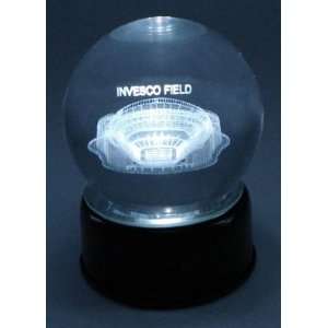 INVESCO FIELD ETCHED IN CRYSTAL 