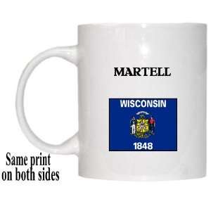  US State Flag   MARTELL, Wisconsin (WI) Mug Everything 