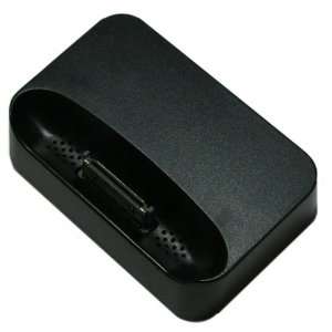  Black Charging Dock for Iphone 3G Iphone 3Gs + Microfiber 