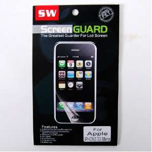  iPhone 3G Screen Guard Scratch Protect Cover Clear Cell 