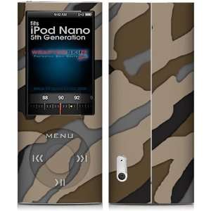 iPod Nano 5G Skin Camouflage Brown Skin and Screen Protector Kit by 