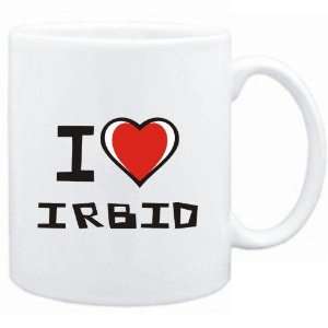  Mug White I love Irbid  Cities