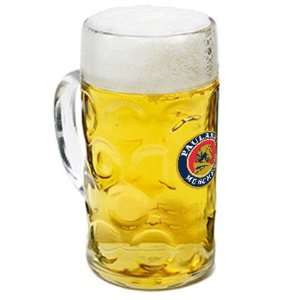  Paulaner 1 Liter Isar Beer Stein