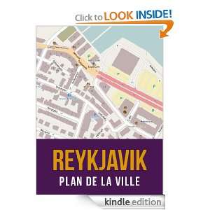 Reykjavik, Islande  plan de la ville (French Edition) eReaderMaps 
