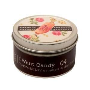  TokyoMilk Tin Candle I Want Candy No.4   6 oz Beauty