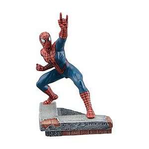    Hand painted Marvel Comics Spider man Die Cast Statue Toys & Games