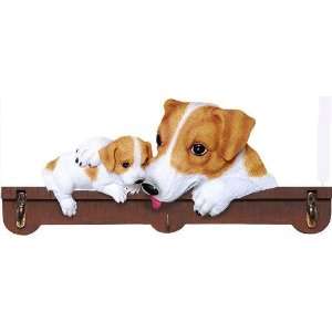  Jack Russell Terrier Calendar Caddy & Leash Hook 