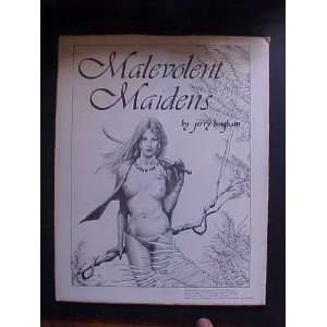  Malevolent Maidens a Portfolio By Jerry bingham 1982 