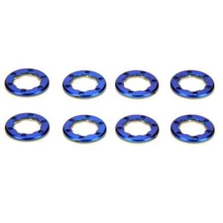 LOSI LOSB1582 WHEEL RINGS/8 BLUE MICRO ROCK CRAWLER NEW  