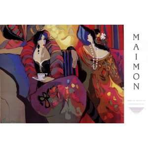 Isaac Maimon   Friendship Size 36x24 by Isaac Maimon 36x24  