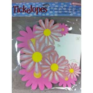  Tickelopes Greeting Card   Just Because Card   Flowers 