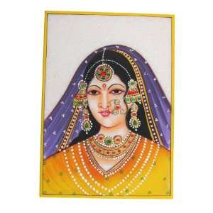   on Marble Plate of A Maharani And The Indian Jewelr