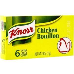 Knorr Chicken Bouillon ( 6 cubes )  Grocery & Gourmet Food